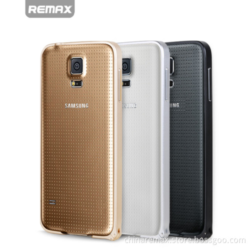 Remax Buckle Metallic Mobile Phone Case for Samsung S5